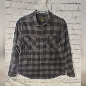 Burton Mens Chennai Flannel Button Down XXL Buffalo Check Checkered Hipster